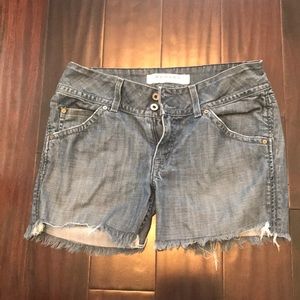 Hudson Denim Cut Off Shorts Sz 30